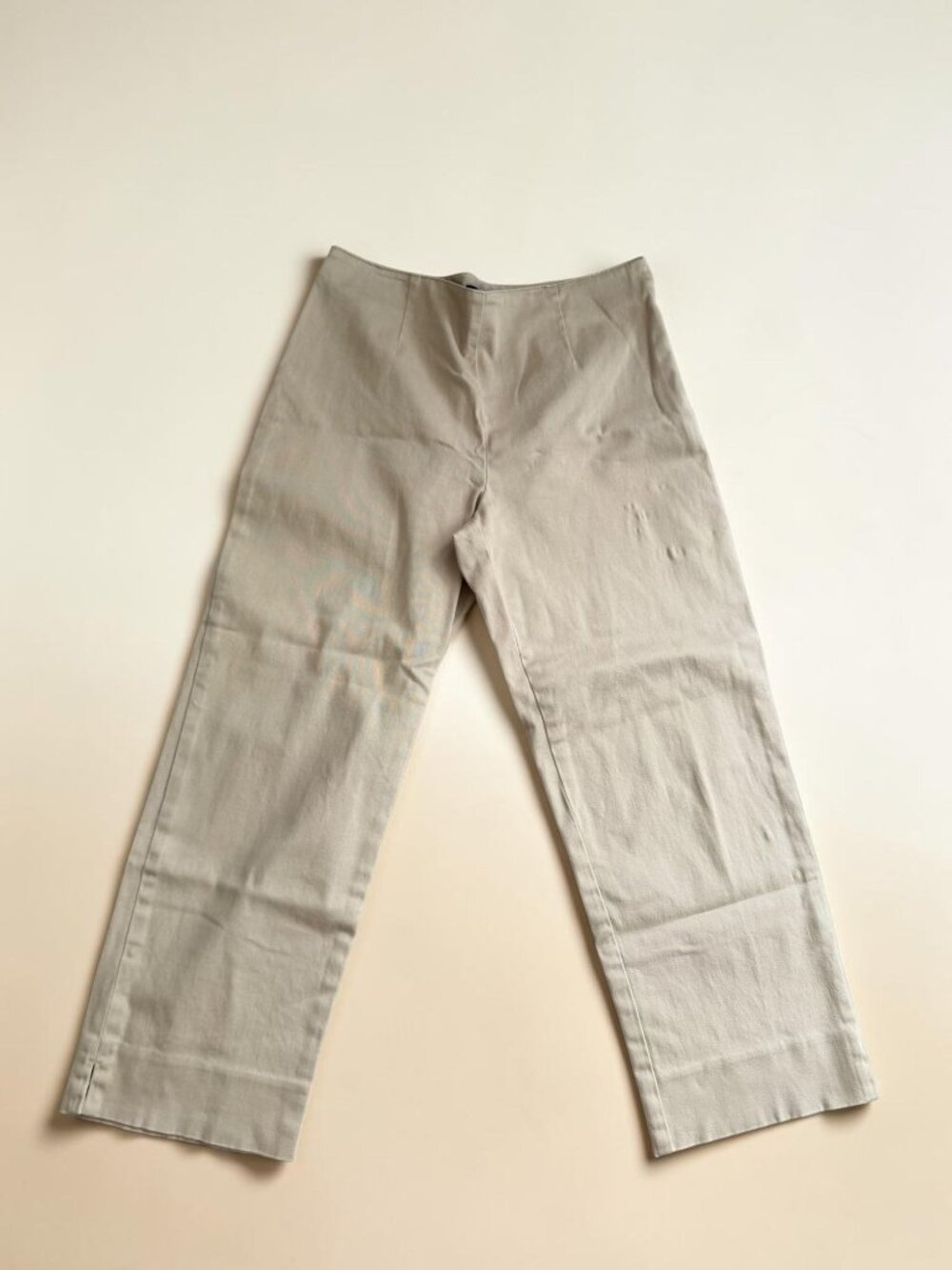 ANN TAYLOR Beige Ankle Pants Size 4 Petite